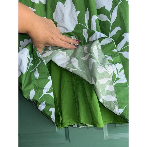 Kate Spade X Target large Classic Rose Poplin Long Sleeve Mini Dress New - Picture 9 of 11